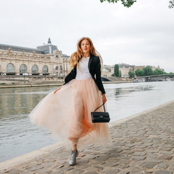 Sylvie Muller Other - The stunning Gala tutu tulle skirt - Powder Pink - Wedding skirt